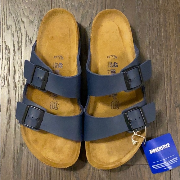 Birkenstock Other - BNWT Birkenstock men blue sandals